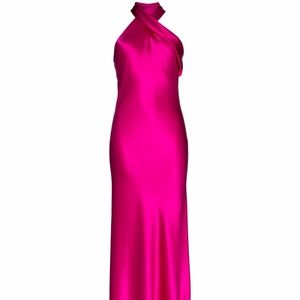 Galvan Pandora Fuchsia Gown